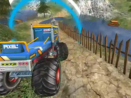 Monster Truck Offroad Driving Mountain เกมออนไลน์
