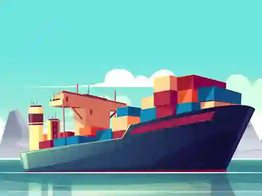 Cargo Ships Jigsaw เกมออนไลน์
