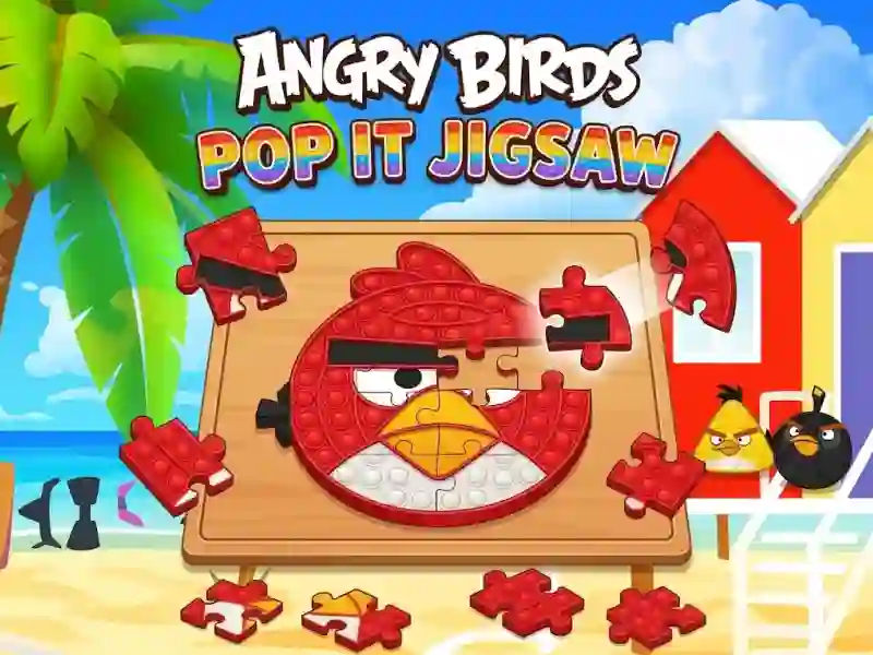 Angry Birds Pop It Jigsaw เกมออนไลน์