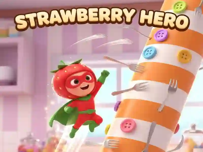 Strawberry Hero เกมออนไลน์