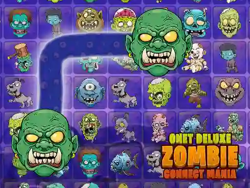 Onet Deluxe Zombie Connect Mania เกมออนไลน์