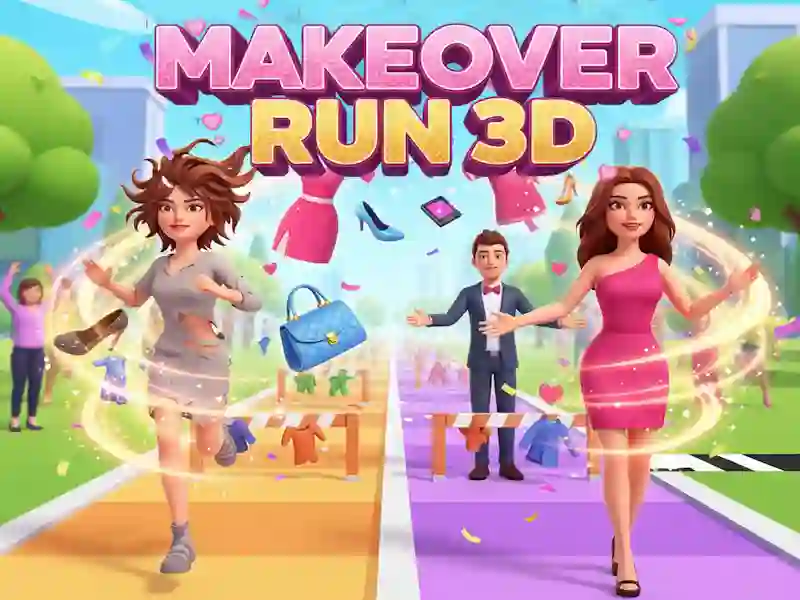 Makeover Run 3D เกมออนไลน์