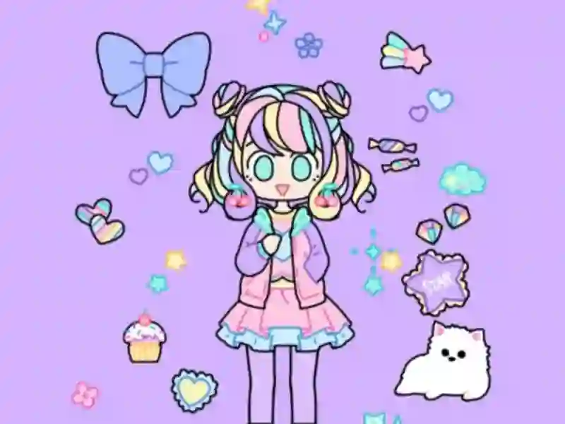 Pastel Girl Dress Up เกมออนไลน์