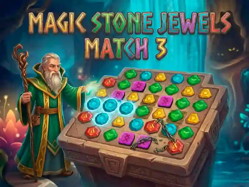 Magic Stone Jewels Match 3 เกมออนไลน์