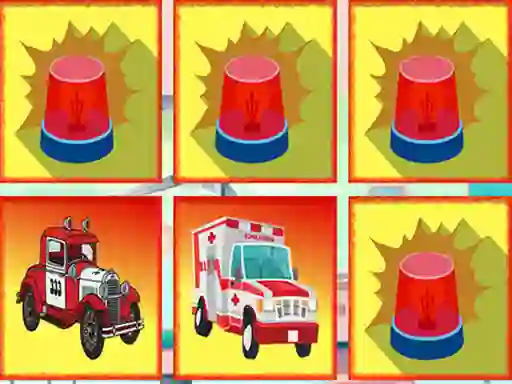 Emergency Trucks Memory เกมออนไลน์