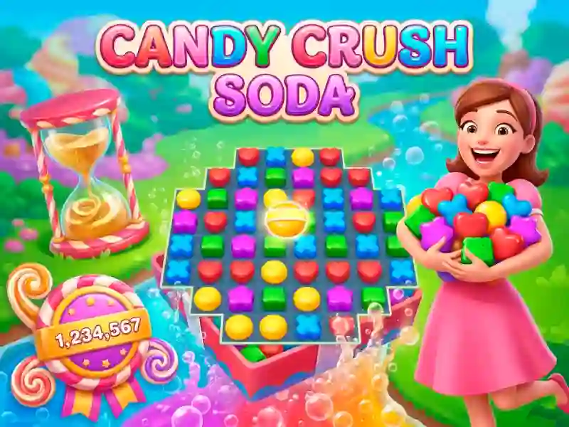 Candy Crush Soda เกมออนไลน์