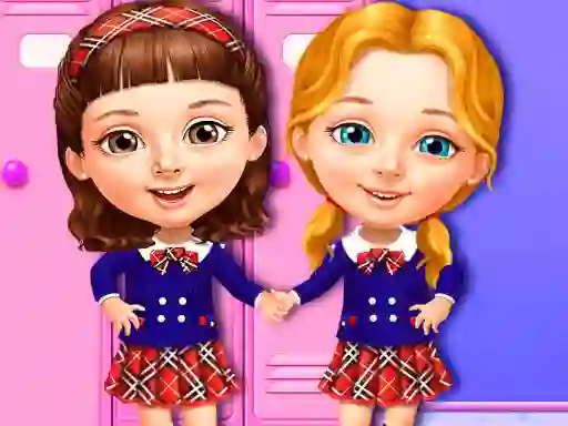 Sweet Baby Girl Cleanup Messy School เกมออนไลน์