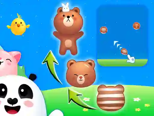 Animal Merge: Bubble Shooter เกมออนไลน์