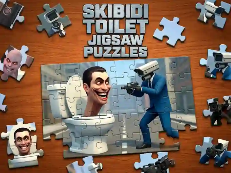Skibidi Toilet Jigsaw Puzzles เกมออนไลน์