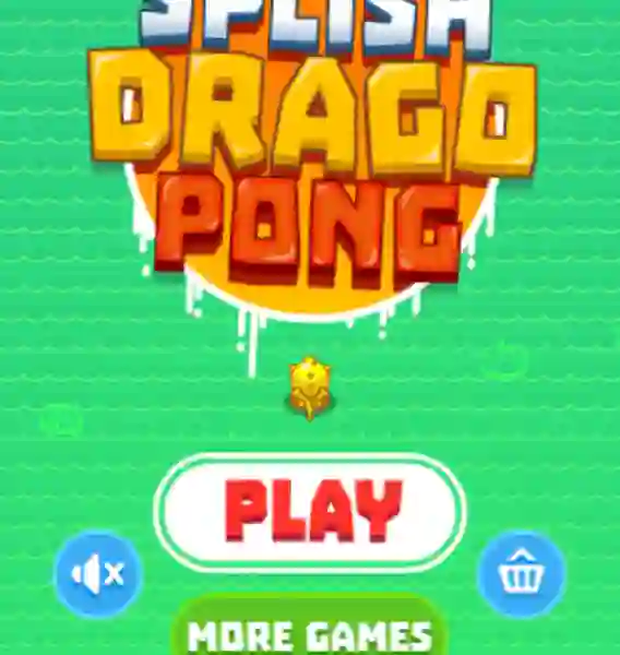 Splish Drago Pong เกมออนไลน์