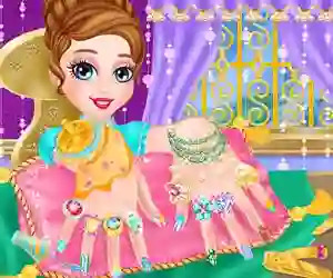 Ice Princess Nail Design เกมออนไลน์