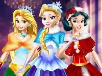 Princess Christmas At The Castle เกมออนไลน์