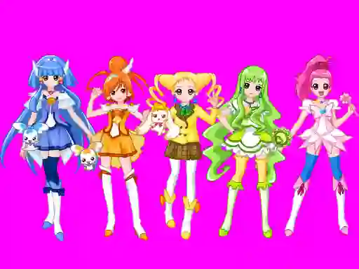 Pretty Cure 2 เกมออนไลน์