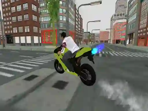 Heavy Bikes City Parking Game 3D เกมออนไลน์