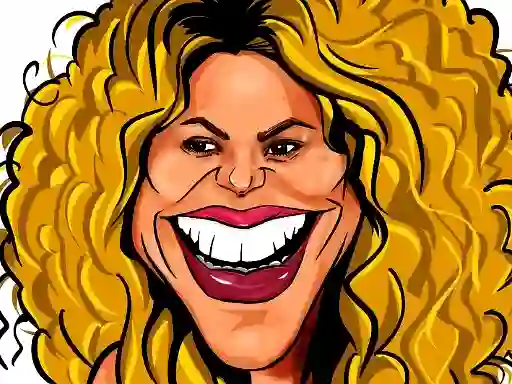 Shakira Funny Face เกมออนไลน์