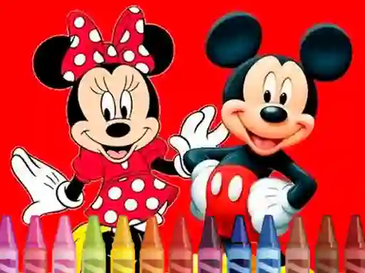 Mickey Mouse Coloring เกมออนไลน์