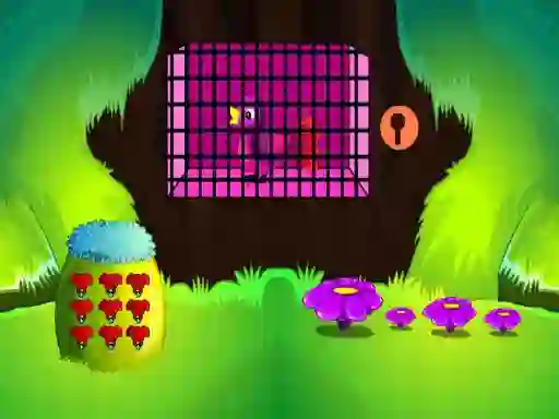 Purple Bird Escape เกมออนไลน์