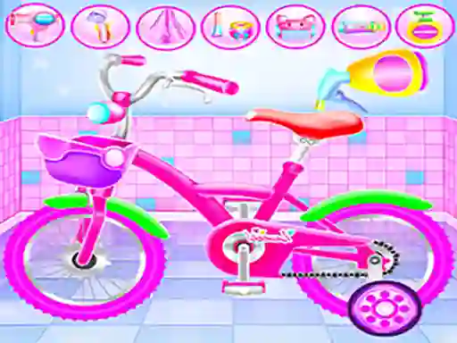 Girl Bike Fix & Washing Salon เกมออนไลน์