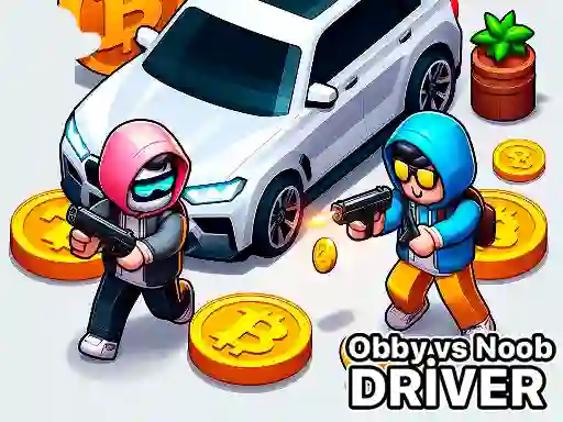 Obby vs Noob Driver เกมออนไลน์