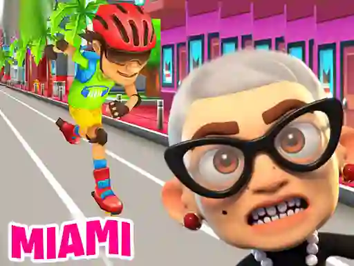 Angry Gran Miami เกมออนไลน์