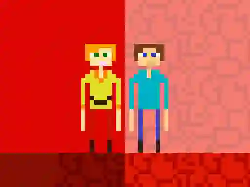 Two Player Stick Steve and Alex เกมออนไลน์