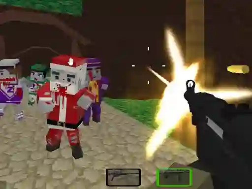 PGA6 Combat Pixel Vehicle Zombies เกมออนไลน์