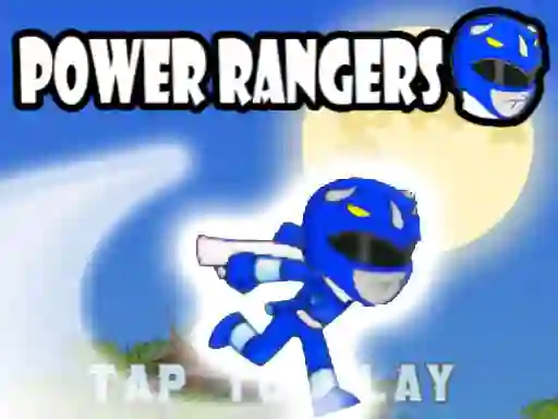Blue Ranger High Jump เกมออนไลน์