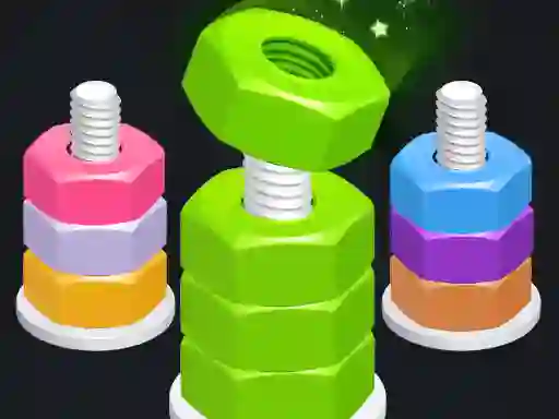 Nuts Puzzle: Color Sort เกมออนไลน์