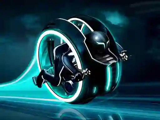 Cyber Tron biker เกมออนไลน์