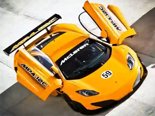 McLaren GT3 Puzzle เกมออนไลน์