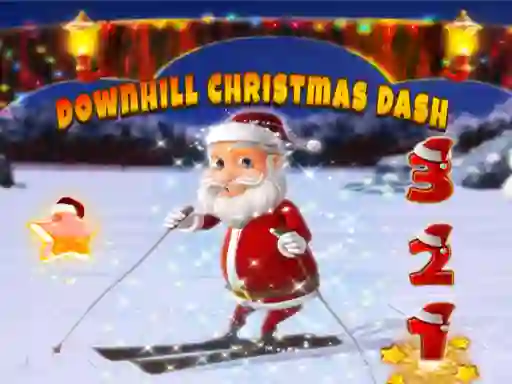 Downhill Christmas Dash เกมออนไลน์