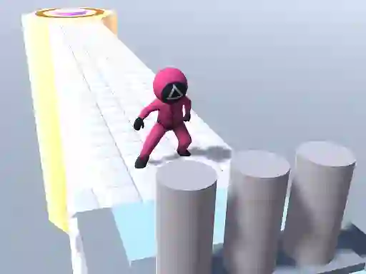 Squid Gamer Runner Obstacle เกมออนไลน์
