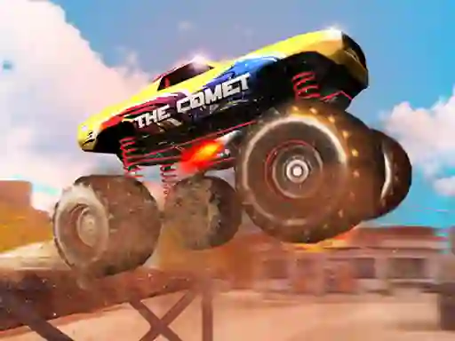 Monster Truck Stunt Racer เกมออนไลน์
