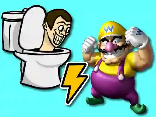 Skibidi Toilet vs Wario เกมออนไลน์