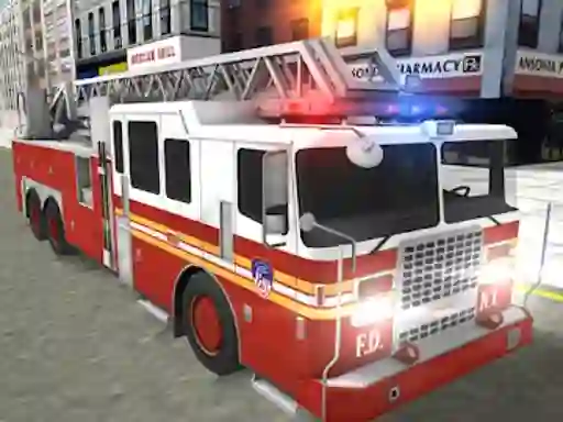 Real Truck Fire Drive Sim เกมออนไลน์