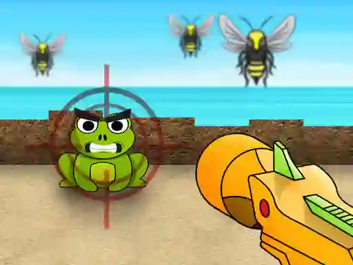 Bubble Gun Beach เกมออนไลน์