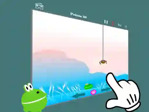 Hunt feed the frog 2 เกมออนไลน์