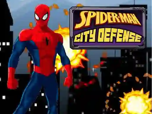 Spiderman City Defense เกมออนไลน์