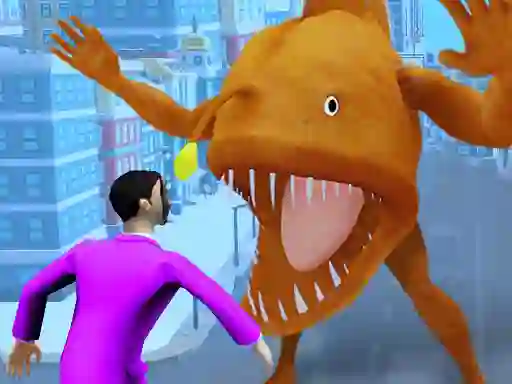 Draw to Fish Fight เกมออนไลน์