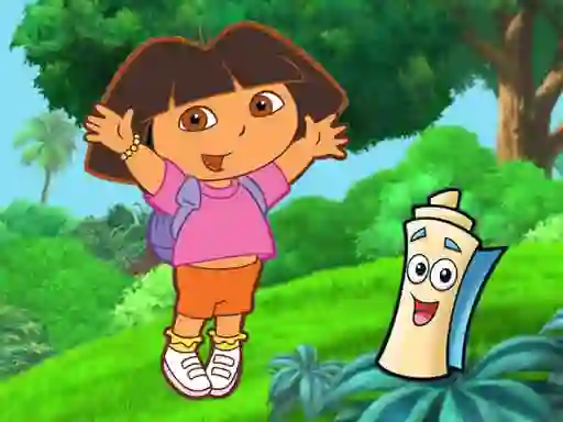 Dora Hidden Maps เกมออนไลน์