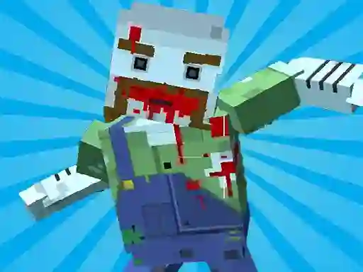 Blocky Gun Warfare Zombie เกมออนไลน์