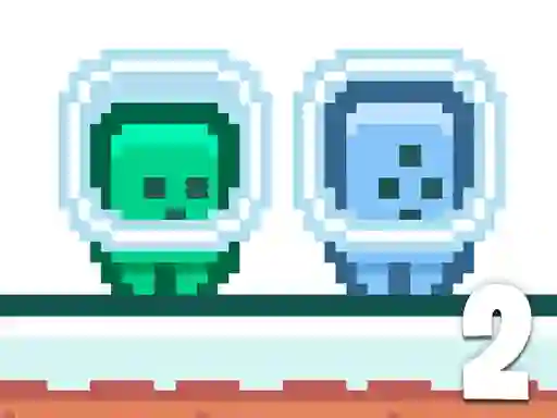 Green and Blue Cuteman 2 เกมออนไลน์