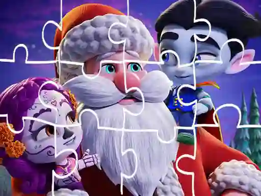 Super Monsters Christmas Jigsaw เกมออนไลน์