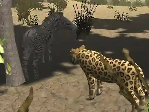 African Cheetah Hunting Simulator เกมออนไลน์