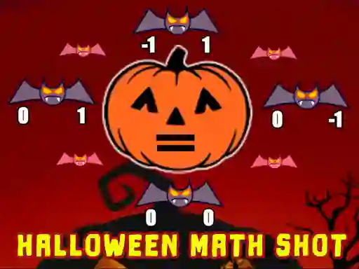 Halloween Math Shot เกมออนไลน์
