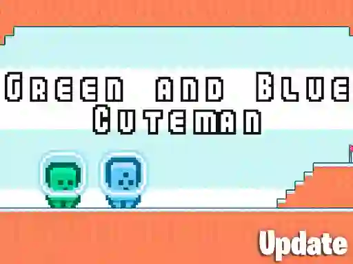Green and Blue Cuteman เกมออนไลน์