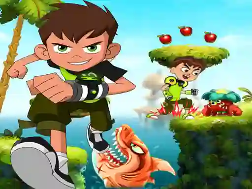 Ben 10 Super Run Fast เกมออนไลน์