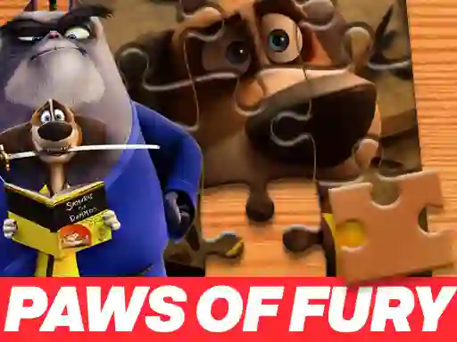 Paws of Fury The Legend of Hank Jigsaw Puzzle เกมออนไลน์