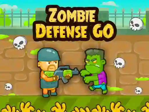 Zombie Defense GO เกมออนไลน์