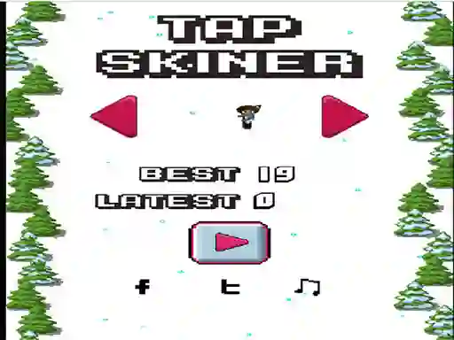 Tap Skier เกมออนไลน์